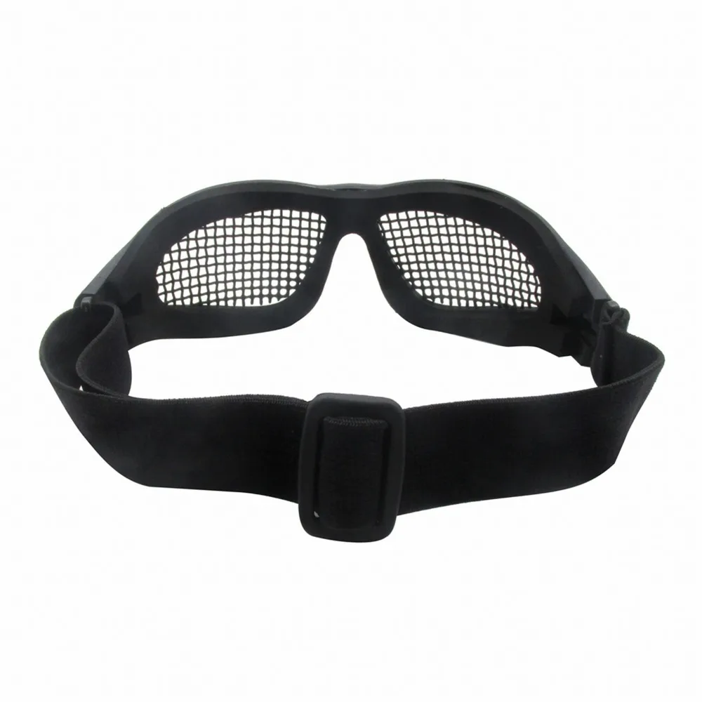 Details about   Hunting Airsoft Tactical Eyes Protection Metal Mesh Pinhole Glasses Goggle 3 