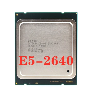 

Used Intel Xeon server Processor E5-2640 Six Core 15M Cache 2.5 GHz 95W LGA 2011 E5 2640 E5 2650 2660 CPU Free Shipping