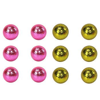 

6pcs Premium Dual-Layer Golf Ball Golf Match Tournament Ball Equipment for Match Practice Play Golfer Gift