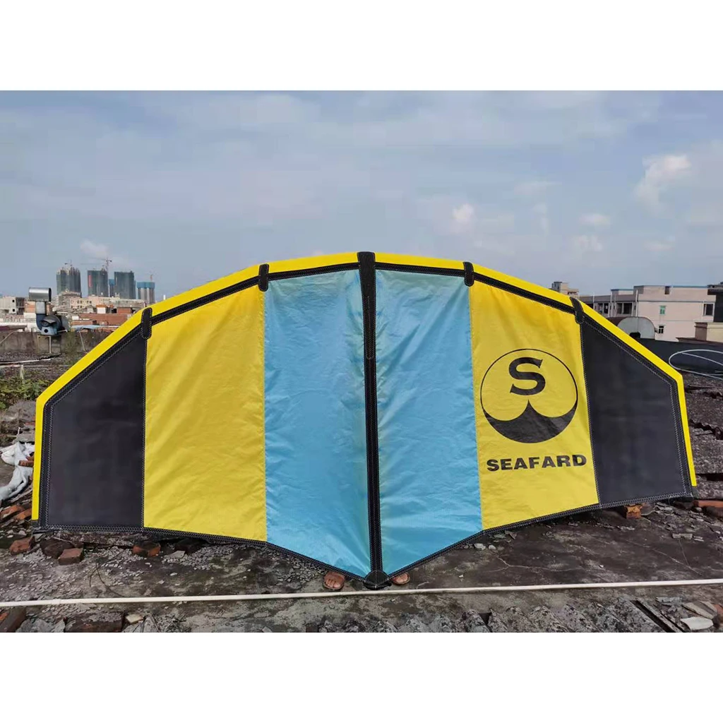 Foldable Windsurfing Inflatable Kite Kiteboarding Wing For Water/Land Flying