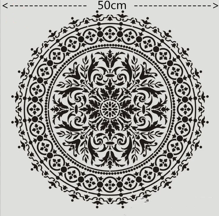 Mandala Mold for Painting Stencils, DIY Craft,