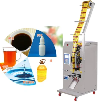 

automatic liquid packaging machine seasoning water oil vinegar beverage pure liquid filling sealing machine packaging machine