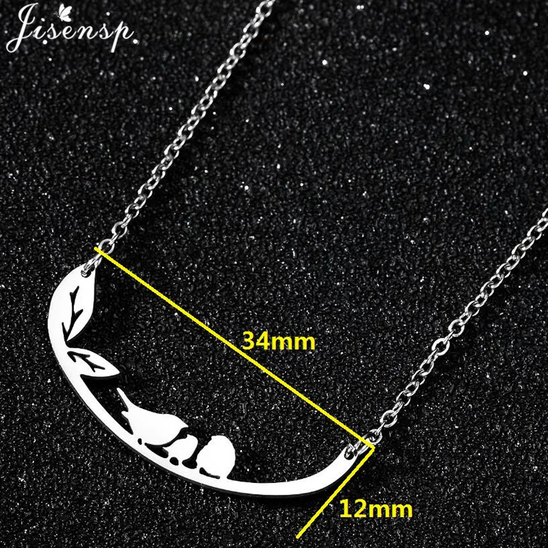 In the Wind - 3 Birds Necklace