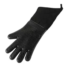 Кухонные прихватки для духовки теплоизоляционные перчатки для духовки кухонные силиконовые перчатки с пятью пальцами