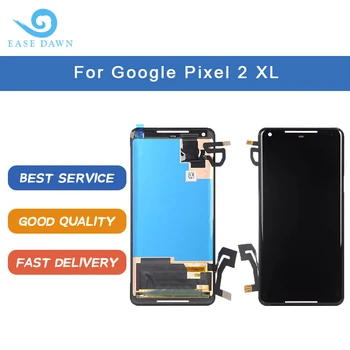 

For Google Pixel 2 XL LCD OLED DISPLAY P-OLED Screen Touch Panel Digitizer Assembly For Google Display Original
