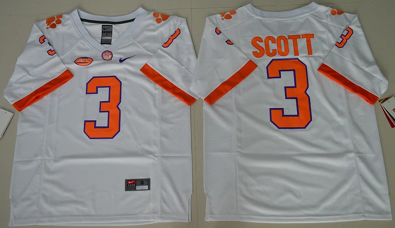 Армейский зеленый Clemson Tigers, Stitiched, DeShaun Watson, Sammy Watkins, Wayne Gallman II, Artavis Scott Ben Boulware для мужской Джерси - Цвет: Армейский зеленый