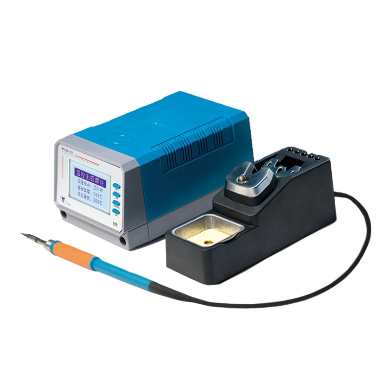 75W lead-free soldering station intelligent Digital temperature control T12-11 mobile phone pcb boa