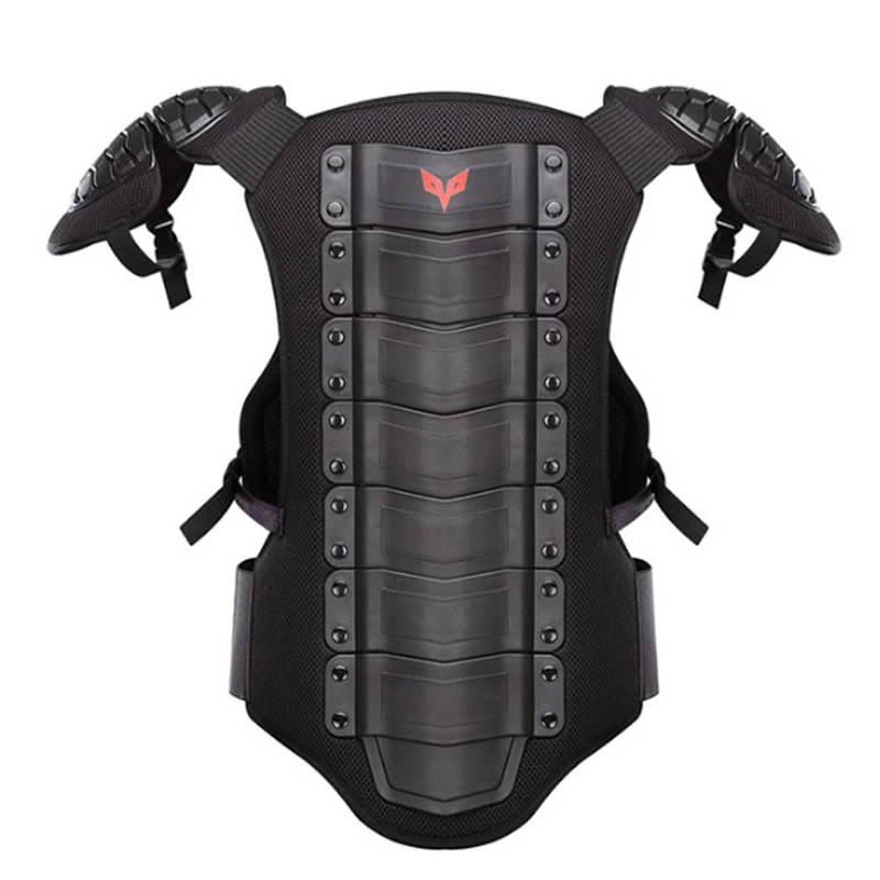 

Motorcycle Racing Body Protector Vest DUHAN Motocross Protection Back Protection Racing Protective With Elbow Pads
