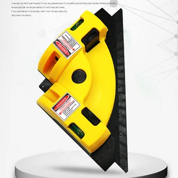 

90 Degree Right Angle Vertical Horizontal Chalk Line Projection Level Tool for Floors ALI88