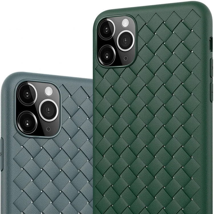 

Braided mobile phone case For iphone 11 pro Xs Max 11 xs xr x 8 7 6 6s plus case TPU breathable cases protective cover