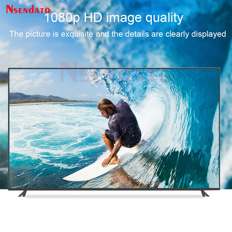 HDMI-Compatible Extender Over Coax 300M 1080P HD Transmitter by coaxial Extensor Switch Extension Cable for PS3 PS4 Xbox PC HDTV