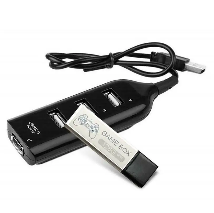 

New Game Stick For True Blue Mini PS1 Open Source System Emulator Expansion Pack Built in 7000 Game For Playstation Accessories