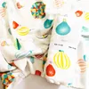 Cartoons Baby Blankets Baby Swaddle Bedding Infant Blankets Soft Breathable For Newborn 120x120CM Bamboo Fiber Cotton 3
