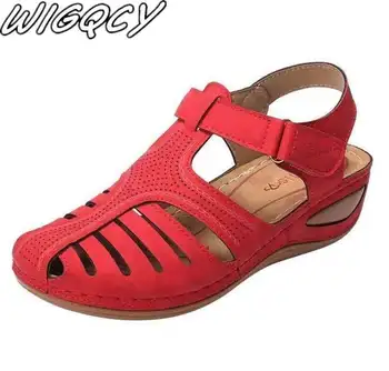 

Women Sandals 2020 New Wedges Shoes For Women Summer Sandals Gladiator Casual Platform Sandals With Wedge Heels Sandalias Mujer