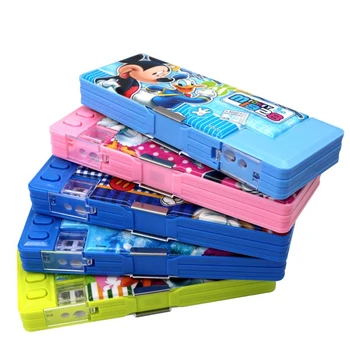 

5 Function Pencil Case Concise Original The Night Wind Ins Kindergarten Children Male Will Capacity Plastic Marvel Pencil Case