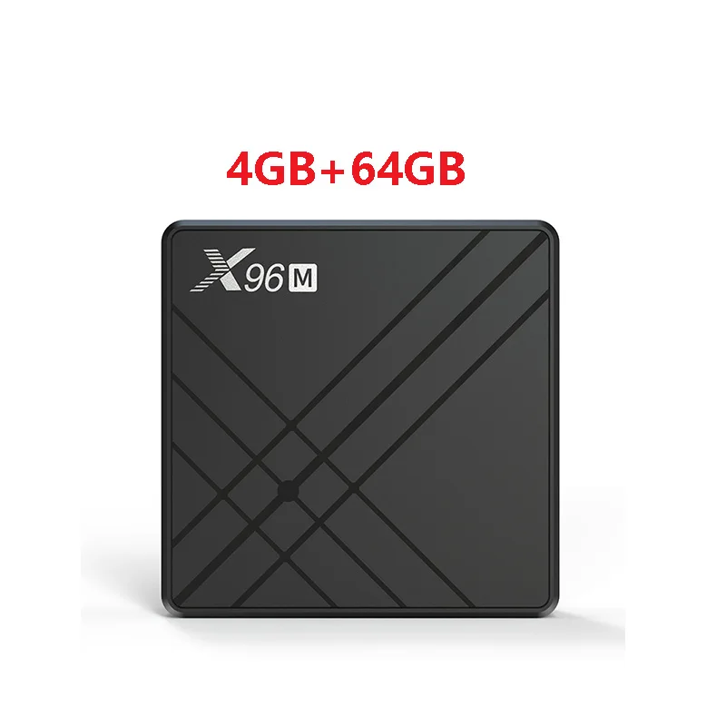 X96M Android 9,0 smart tv box Allwinner H603 4 ГБ 32 ГБ usb hdmi 4k медиаплеер 2,4G wifi youtube телеприставка - Цвет: 4G 64G