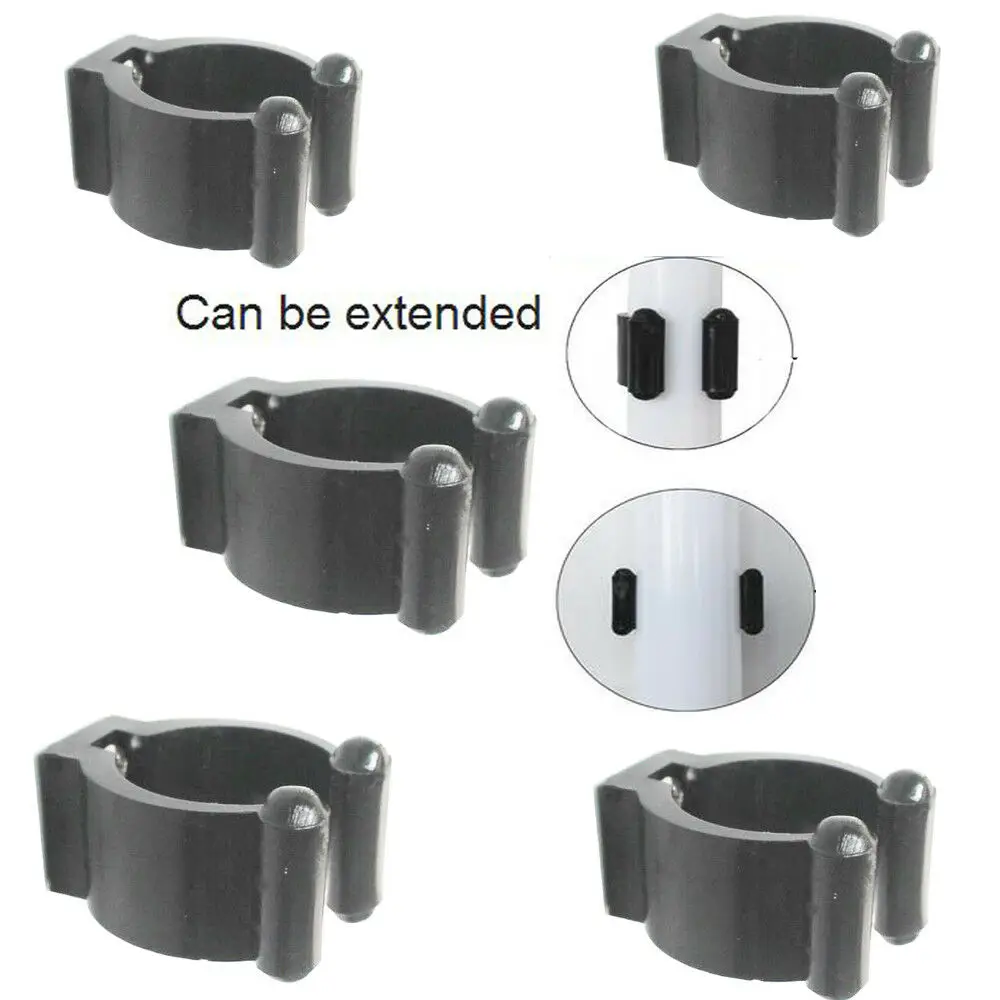 Kayak or Canoe Paddle Holder Mount Rubber Clips 5 PCS