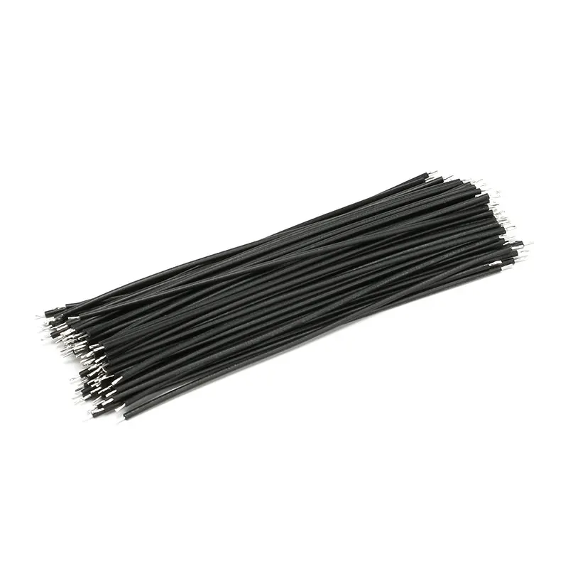 Câble de soudure PCB plaqué, fil de connexion, fil de cavalier à mouche, 18 fils, 22AWG, 6 cm, 10 cm, 20cm, 50 pièces