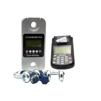 Buy Electronic Wireless Dynamometer With LCD Display Scale High Accuracy Digital Industry Weighing Printer Indicator Crane Sensor