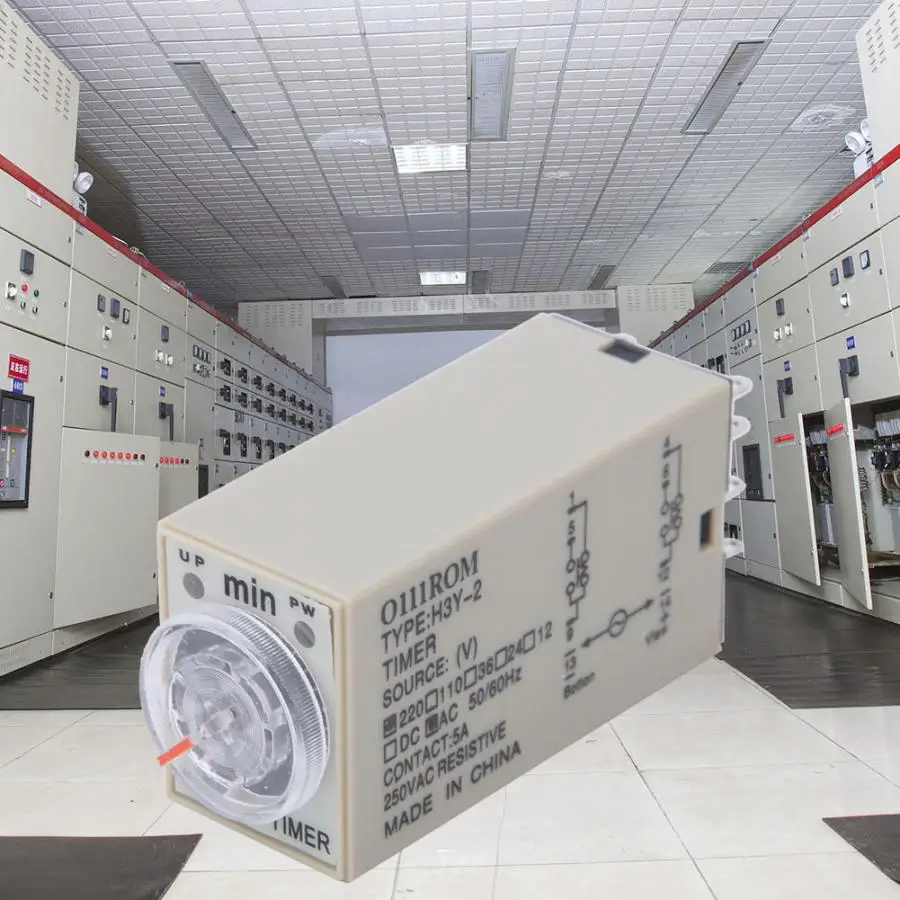 Реле времени 8 контактов высокая точность 0 01 с 10 минут таймер задержки бытовая