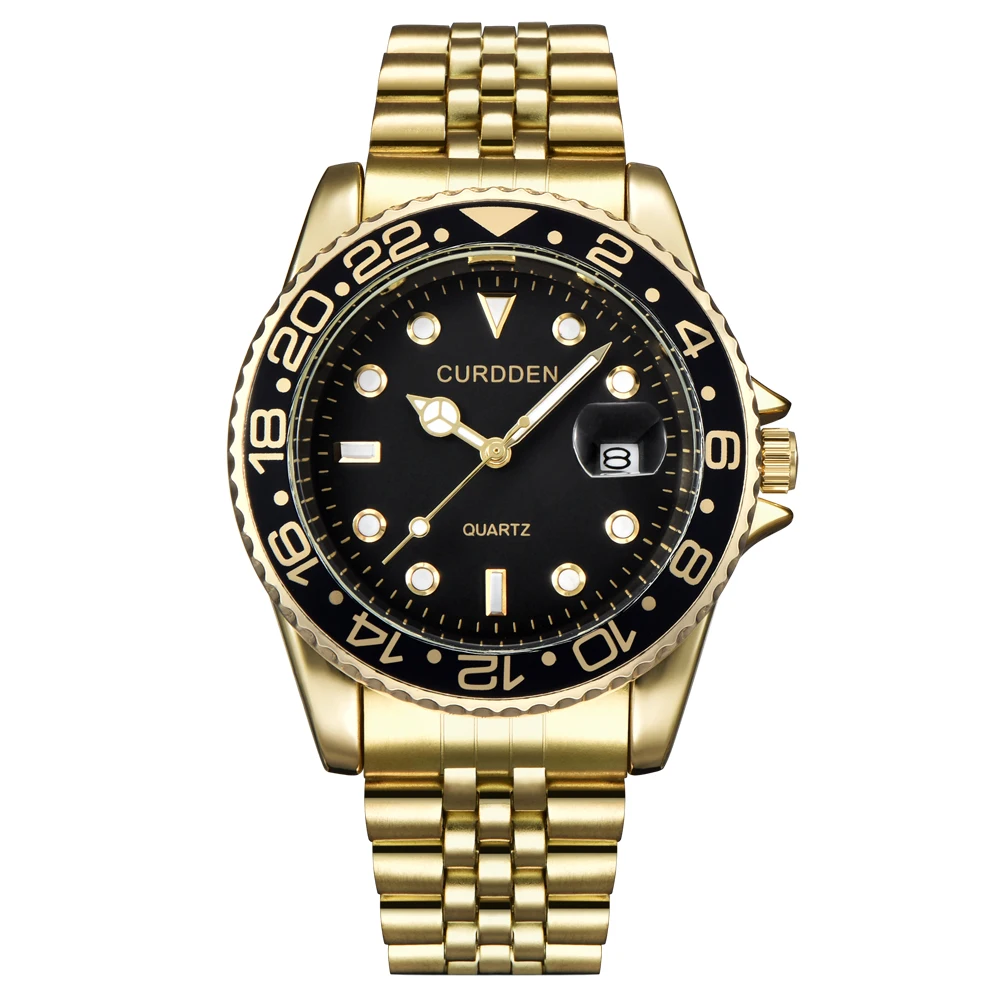 Купить curdden большие брендовые часы мужские модные роскошные часы