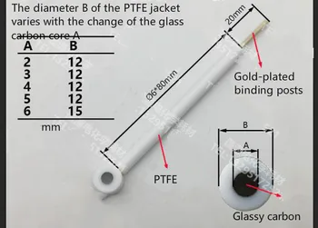 

L-type Glassy Carbon Electrode, Graphite Electrode