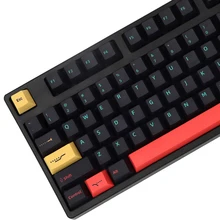 Tampões de chave personalizados do perfil pbt da cereja de metrópole para o teclado mecânico do interruptor de mx corante sub iso keycap