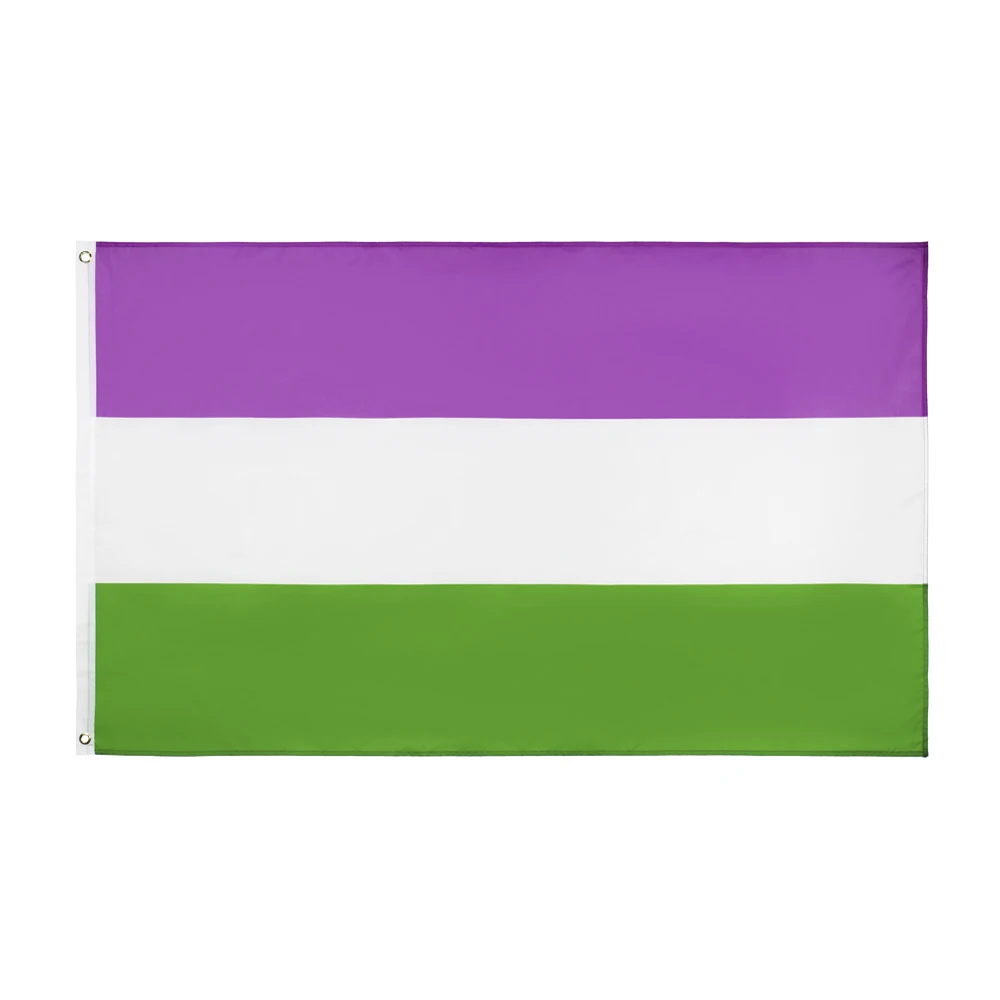 90х150 см Пол Queer флаг постер с радугой баннер геев лесбиянок Транс пол по полу