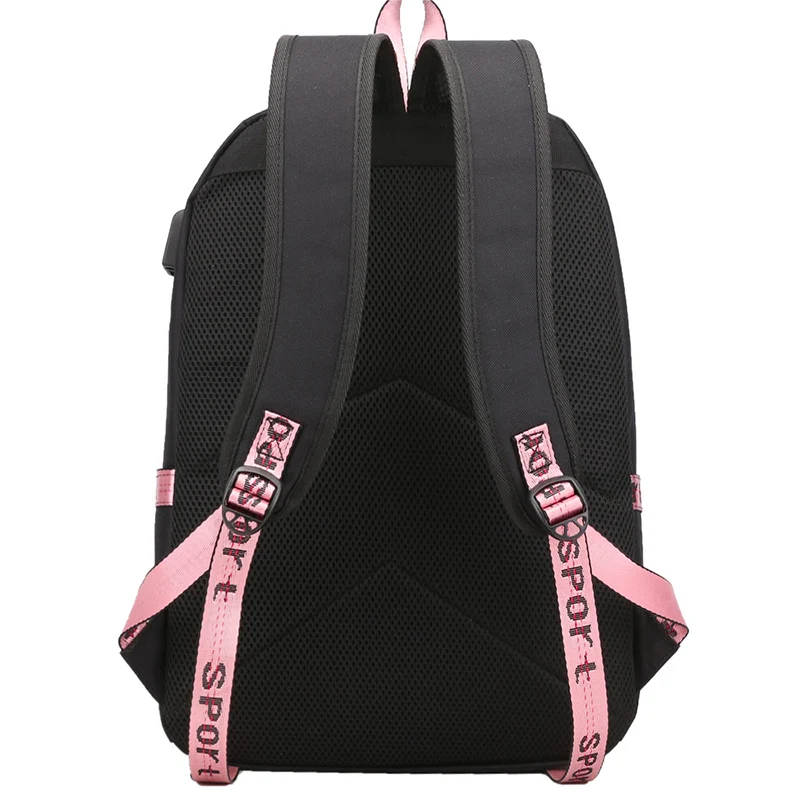 Generic Teenager Bow Chain Style School Bag Girl Print Backpacks Bag