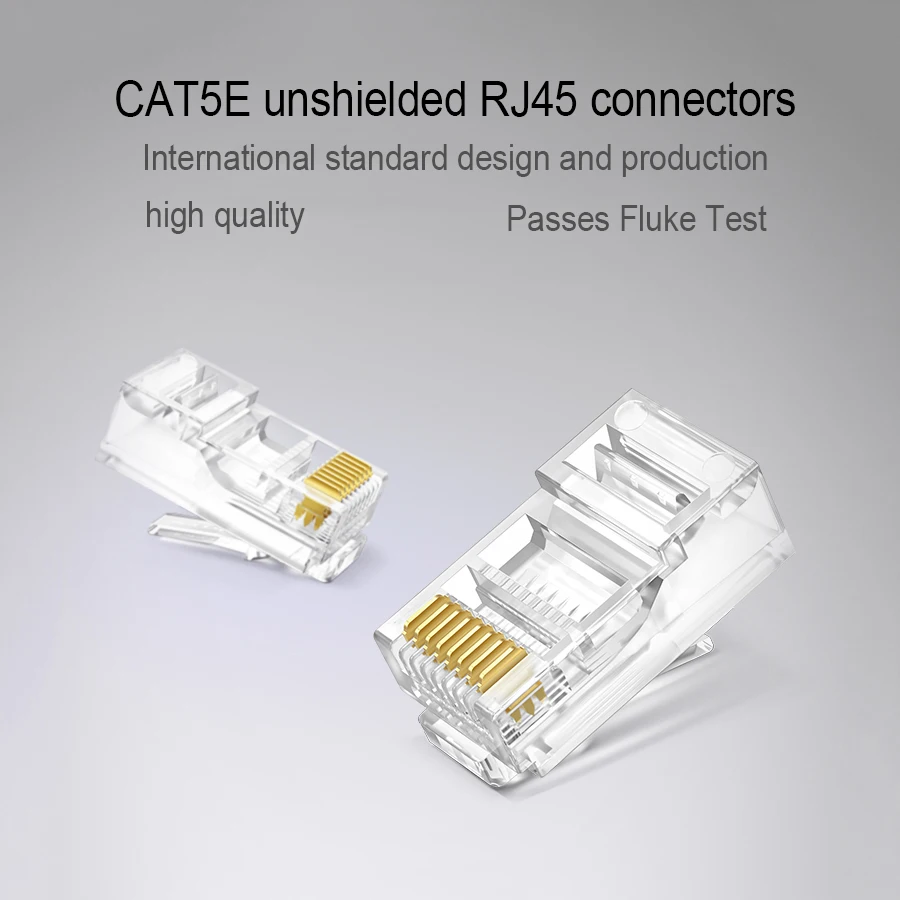 xintylink rj45 커넥터 플러그 cat5 cat5e 남성 utp 모듈러 터미널 8p8c 네트워크 lan 인터넷 이더넷 케이블 rg rj 45 잭 6U