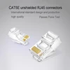 Xintylink rj45 Разъем cat5 cat5e штекер utp модульный терминал 8p8c сеть lan Интернет ethernet кабель rg rj 45 разъем 6U ► Фото 2/6