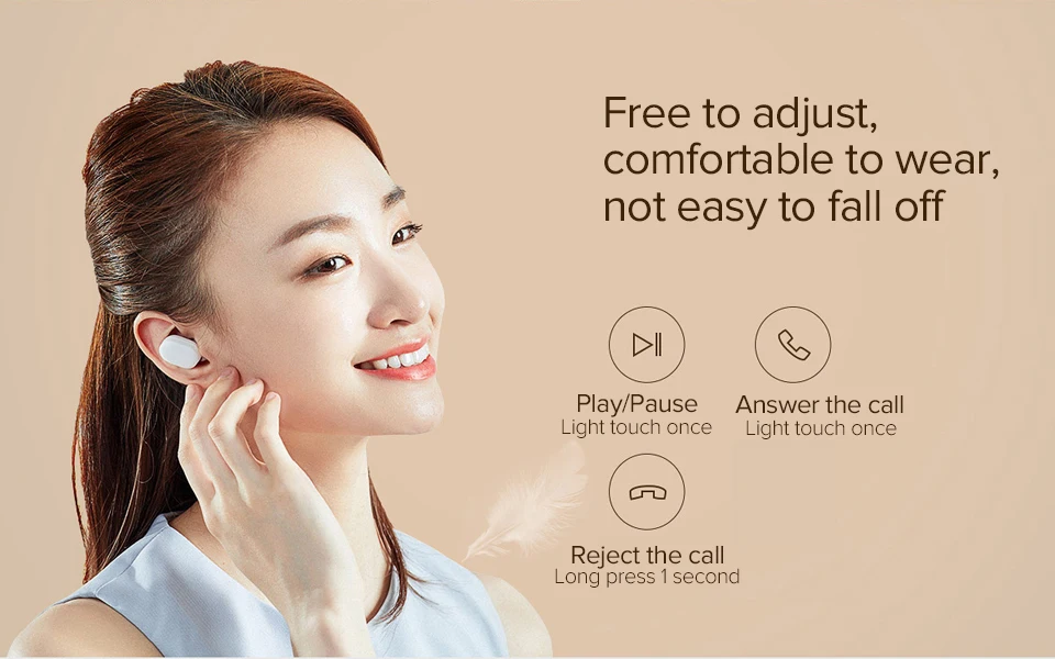 Xiaomi mi AirDots TWS Bluetooth наушники беспроводные наушники-вкладыши гарнитура с mi c и зарядной док-станцией Молодежная версия