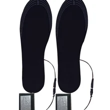 Стельки с электрическим подогревом, 2 стиля, согревают ноги, можно резать, можно стирать, стельки с подогревом