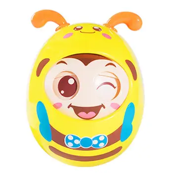 

Kidlove Tumbler Baby Teether Built-in Bells Early Education Blinking Interactive Toys