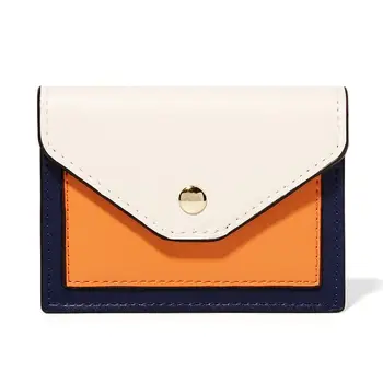 

Simple Elegant Women Wallet PU Leather Hasp Short Coin Card Holder Purse