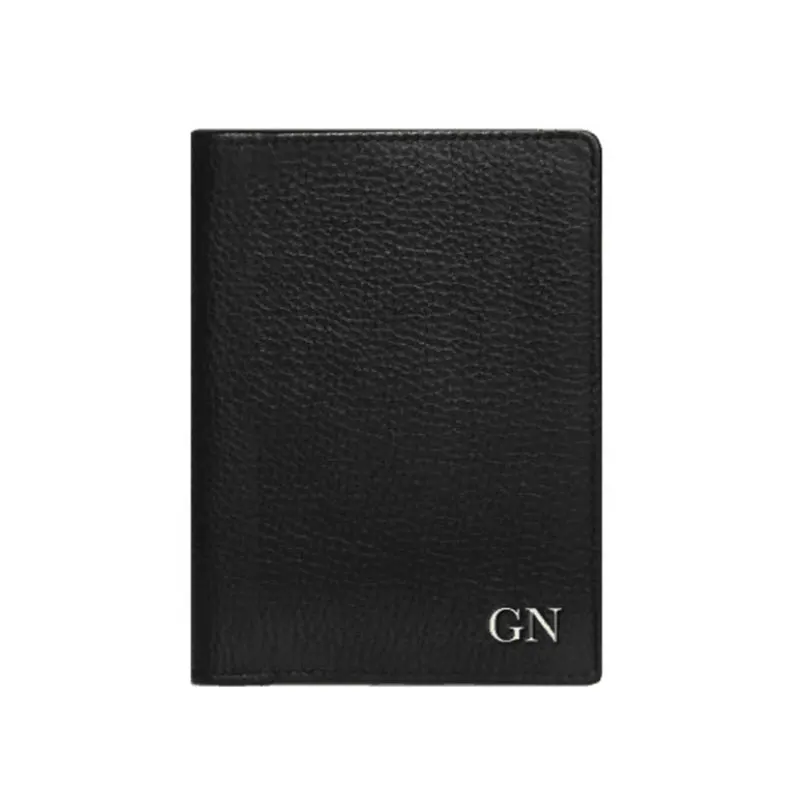 Passport Cover Fashion Case Passport Holder Real Leather Pebbled Passport Cover Portable Boarding Cover Travel Accessories Travel Bag