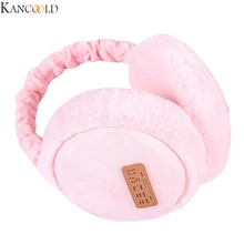 KANCOOLD рождественские подарки унисекс модные складные наушники зимние теплые мягкие плюшевые наушники теплые наушники аксессуары для волос