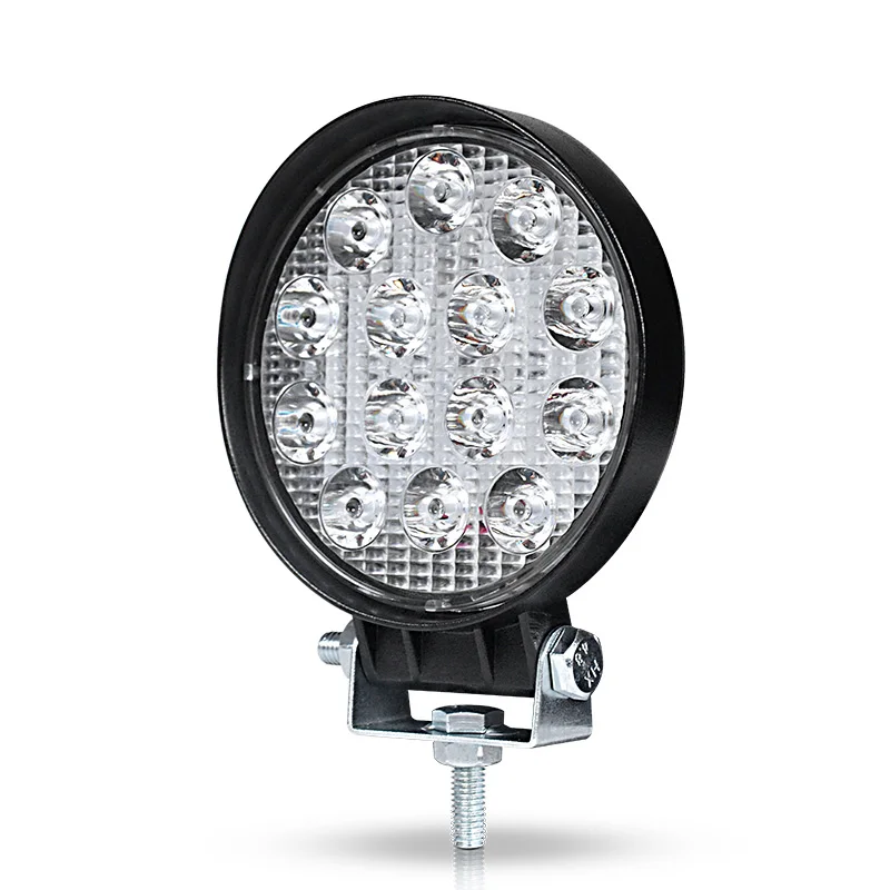 

DERI 4 inch 42W Round LED Work Light Offroad Car 4WD Truck Tractor Boat Trailer 4x4 ATV SUV UTV UAZ car light Driving lights