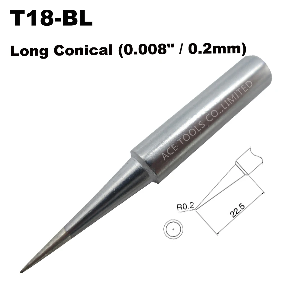 T18 Series Soldering Tips Fit HAKKO FX-888 FX-888D FX-8801 FX-600 Lead Free Iron Nozzle Welding Handle Pencil Bit welding rods