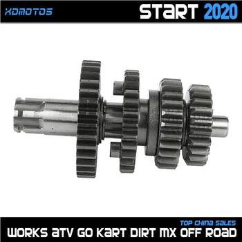 

LF150cc Engine Transmission Gear Counter Shaft kit For Lifan 150 150cc 1P56FMJ Horizontal Kick Starter Engines Dirt Pit Bikes