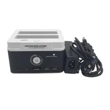 895U3SC USB3.0 все-в-1 двойной SATA HDD док-станция двойная позиция твердая круглая подставка с кардридером клон док-станция
