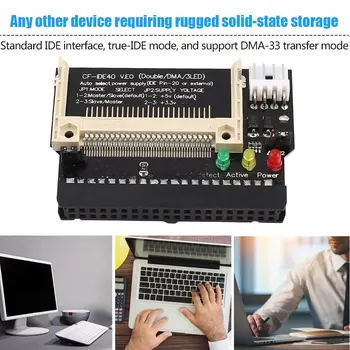 

HOT Compact Flash CF To 3.5 Female 40 Pin IDE Bootable Adapter Converter Card Standard IDE Interface True-IDE Mode
