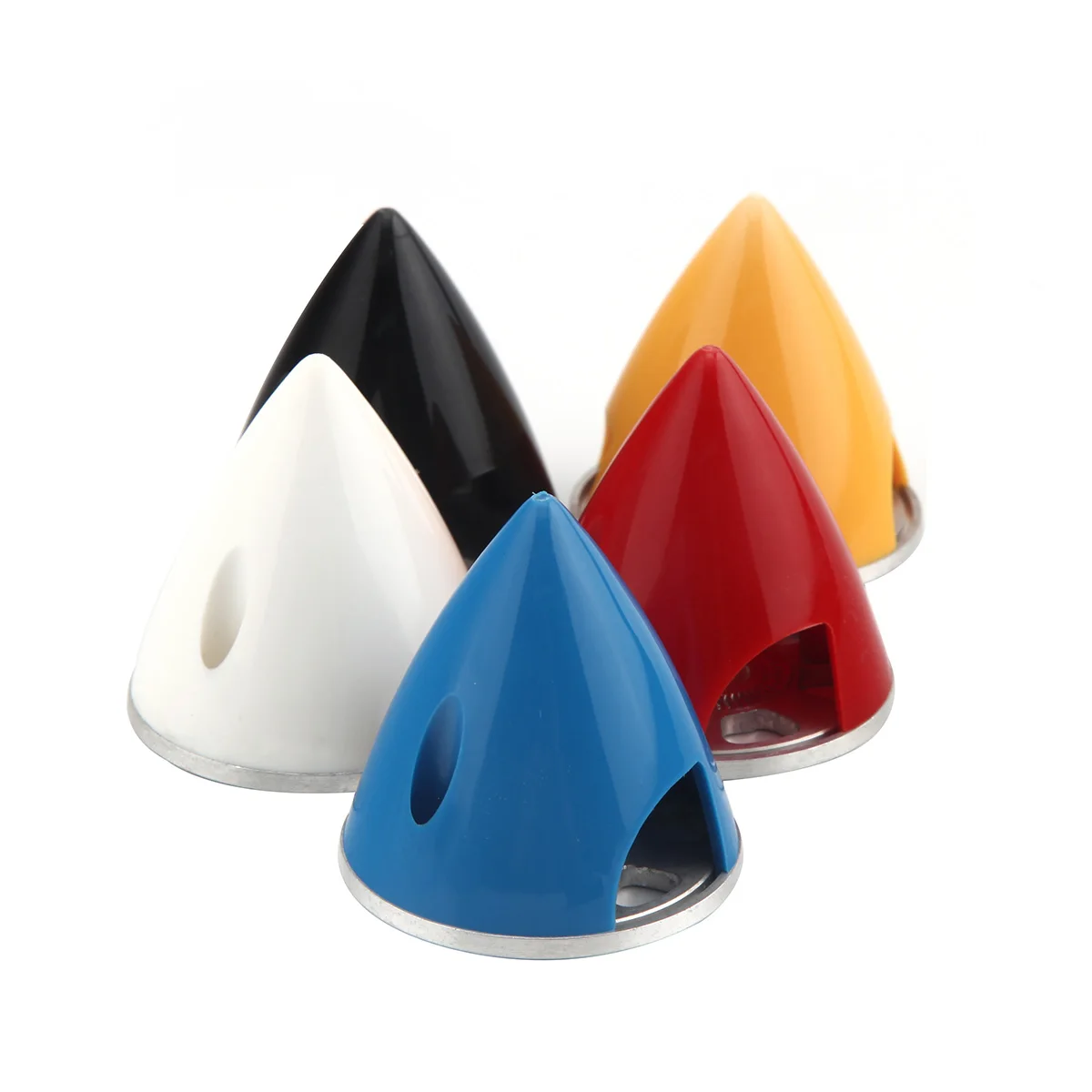 Sky-fly Multicolor 2 Blades Plastic Prop Spinner With Aluminum Back For RC Airplane 1.5" 1.75" 2" 2.25" 2.5" 2.75" 3"