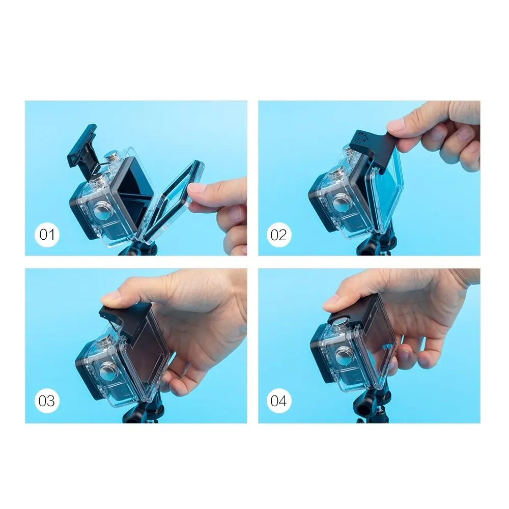 PULUZ для DJI OSMO экшн-камеры уличные Чехлы 61 м глубина Подводные фотографии Подводные детали Анти-туман защитный корпус