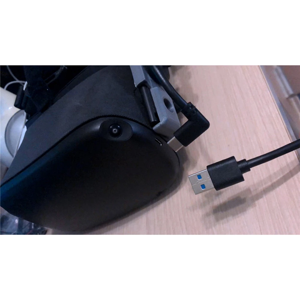 3 м USB3.1 Gen1 зарядный кабель для передачи данных для Oculus Quest ссылка очки виртуальной реальности VR гарнитура A-C USB-A для Тип-C Кабель-адаптер с Локоть 10ft