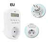 Manhua Electronic Digital Timer Switch EU/US/UK Plug Timer Outlet 230V 50HZ 24 Hour Cyclic Programmable Timing Socket ► Photo 3/6