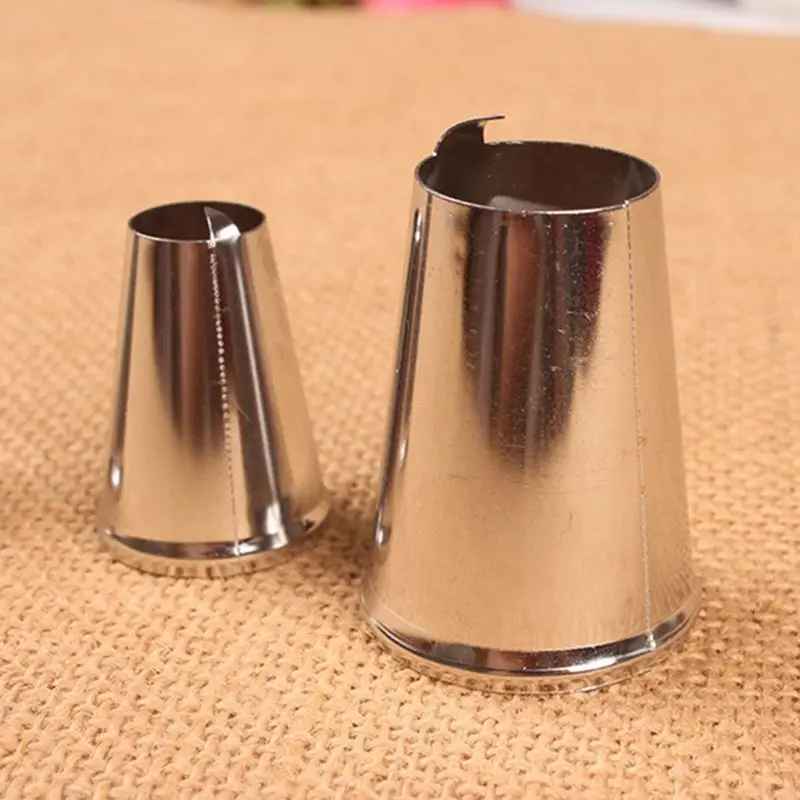 3pcs/set Stainless Steel Cake Icing Piping Tips Nozzles Dessert Mold Peach Shaping Baking Pastry Decorating Tools