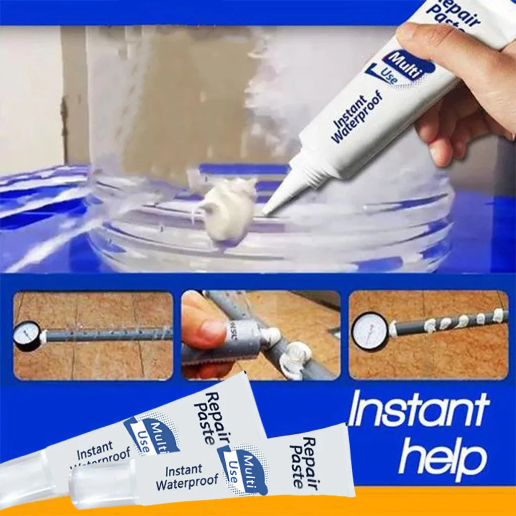 Instant Waterproof Repair Paste Be Used To All Construction Materials Silicone Sealant Adhesives