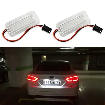 

2pcs Canbus LED Number License Plate Light Lamp for Ford Fiesta Mk6 JA8 S-Max C-Max Focus Mk3 Mk2 Kuga Galaxy II WA6 Accessories