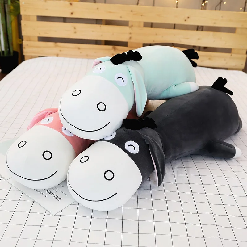 

Плюшевая игрушка Eeyore, плюшевый игрушечный плюшевый животный, задница для куклы, Детская Коллекция подарков на день рождения, 70-120 см
